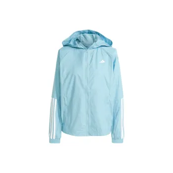 Adidas Women's Wind.Rdy Hyperglam Windbreaker Semi Blue Burst/White