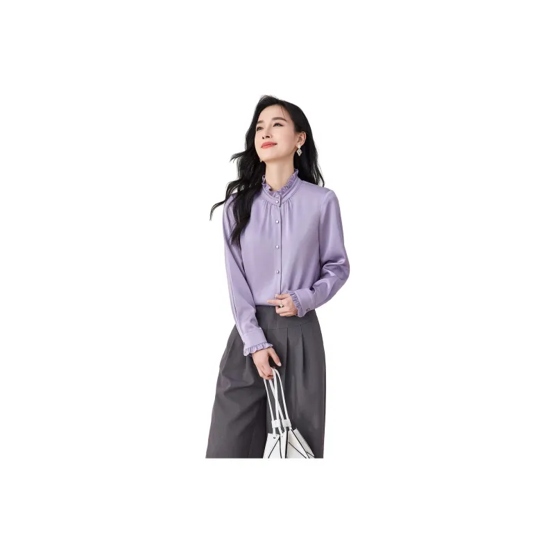 OUNIXUE Shirts Women's-1