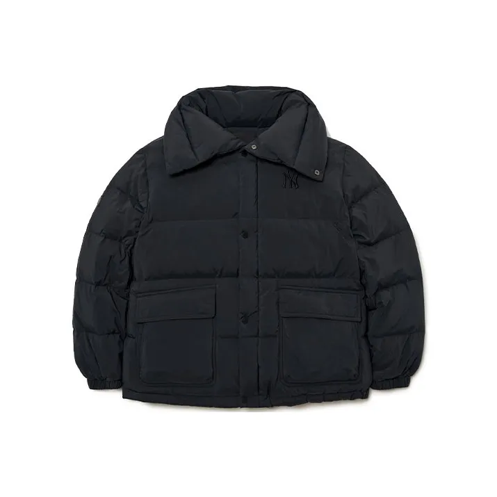 MLB New York Yankees Down Jacket Winter Women's Black-0
