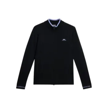 J.Lindeberg Almaida Knitted Sweater Jackets & Coats Women's Black