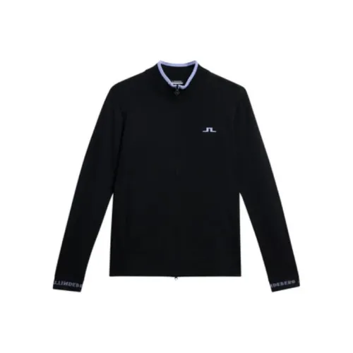 J.Lindeberg Almaida Knitted Sweater Jackets & Coats Women's Black