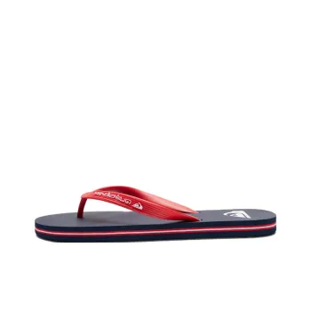 Quiksilver Abrasion Resistant Flip Flops Men's Red