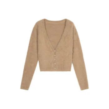 Victoria's Secret THE MIX Casual Cardigan Women's Nude Pink