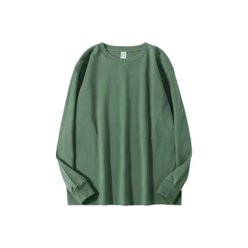 ZHONGBANGJICHU T Shirt Women's Matcha Green