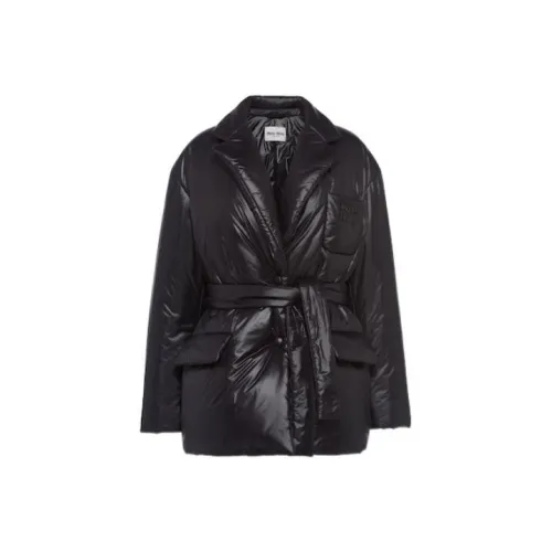 MIU MIU FW22 Down Jacket Women's Black