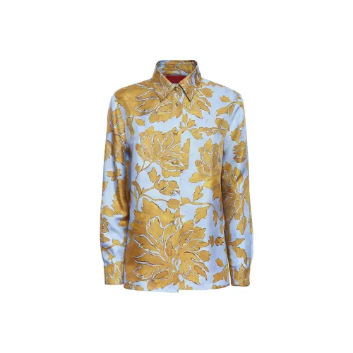 La DOUBLEJ. Floral print Silk Shirt