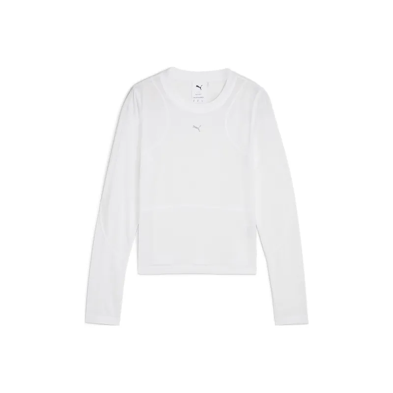 PUMA TIGHT T Shirt Women's White-0