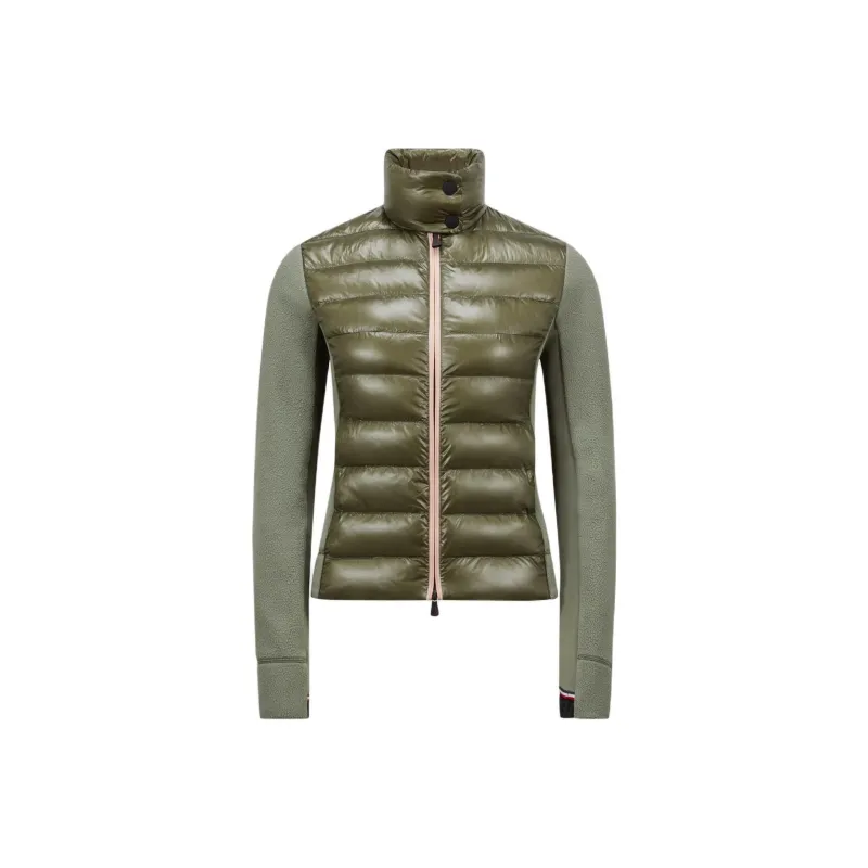 Moncler Zip-Up Knit Padded Sweatshirt-0
