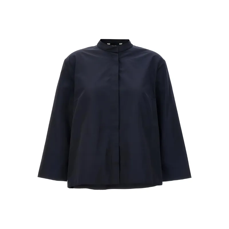 'S MAX MARA Helene Crewneck Long Sleeved Shirt-0