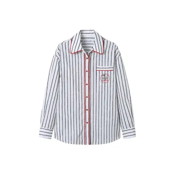 ANDREA MARTIN Shirts Women's Black/White
