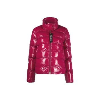 PINKO High-Neck Padded Pea Jacket