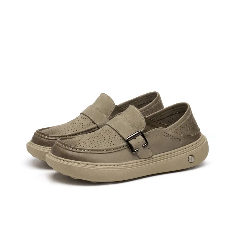 C°BANNER Low Top Casual Shoes Men's Sand-1