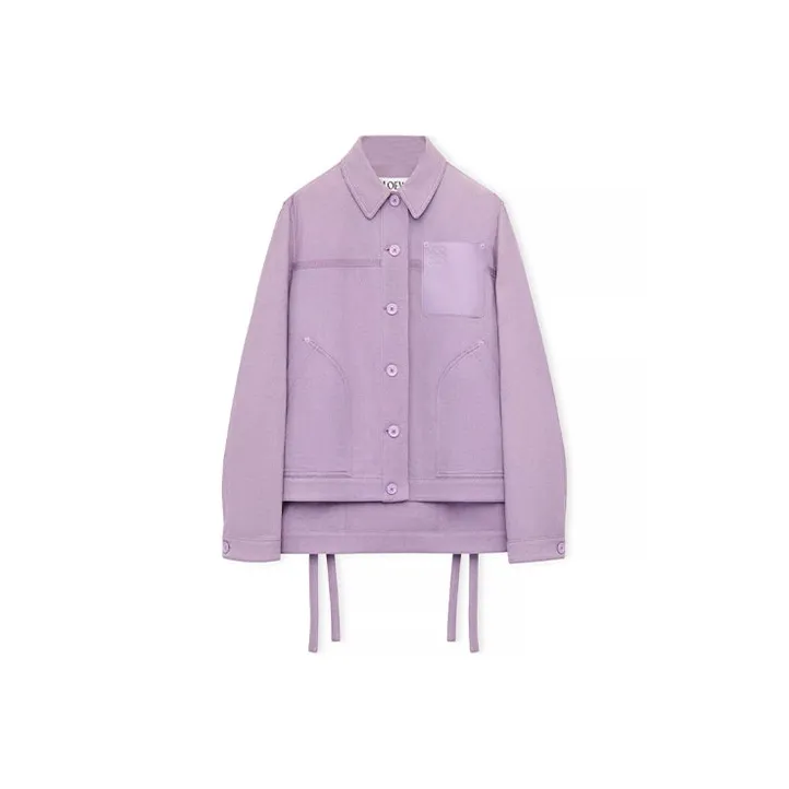 LOEWE Workwear Jacket 'Purple'-0