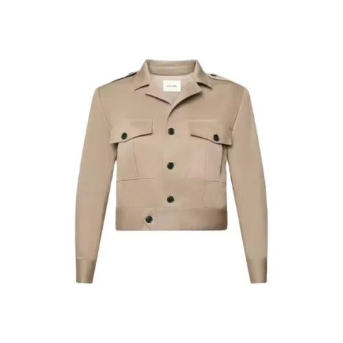 FRAME SS24 Jackets & Coats Women's Khaki