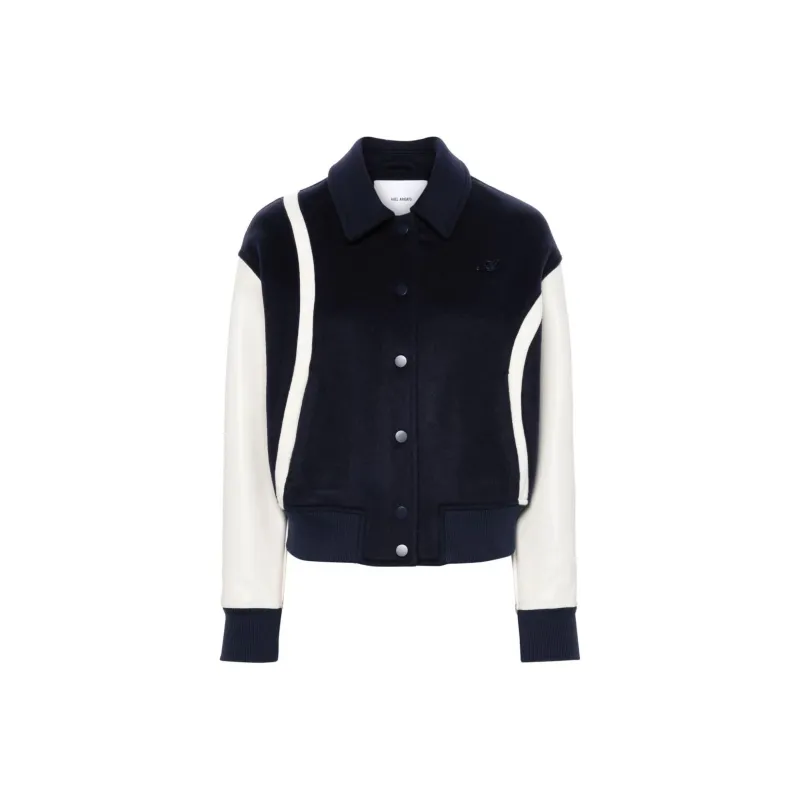Axel Arigato Bay Logo embroidered Bomber Jacket-0