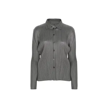 PLEATS PLEASE ISSEY MIYAKE Shirt Women's Gray