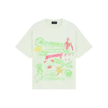 WE11DONE Collage T shirt