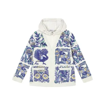 FILA x V&A BOWUGUAN , LIANMINGKUAN Long Sleeved Knitwear Women's All Over Print