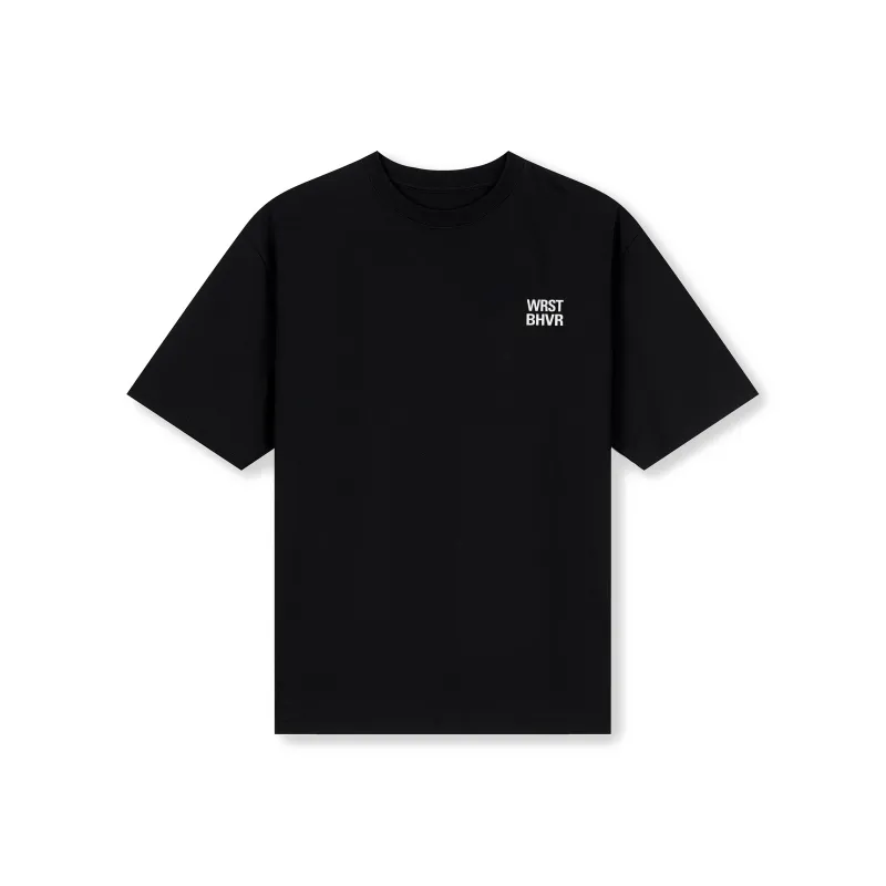 WRSTBHVR PIONEER T Shirt Unisex Black-0