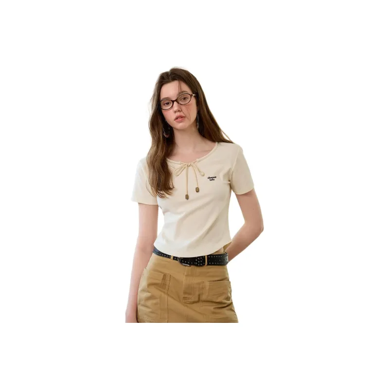  CHOCOOLATE T Shirt Women's IVX/Apricot-0