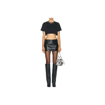 Givenchy Logo Detailed Cropped T Shirt