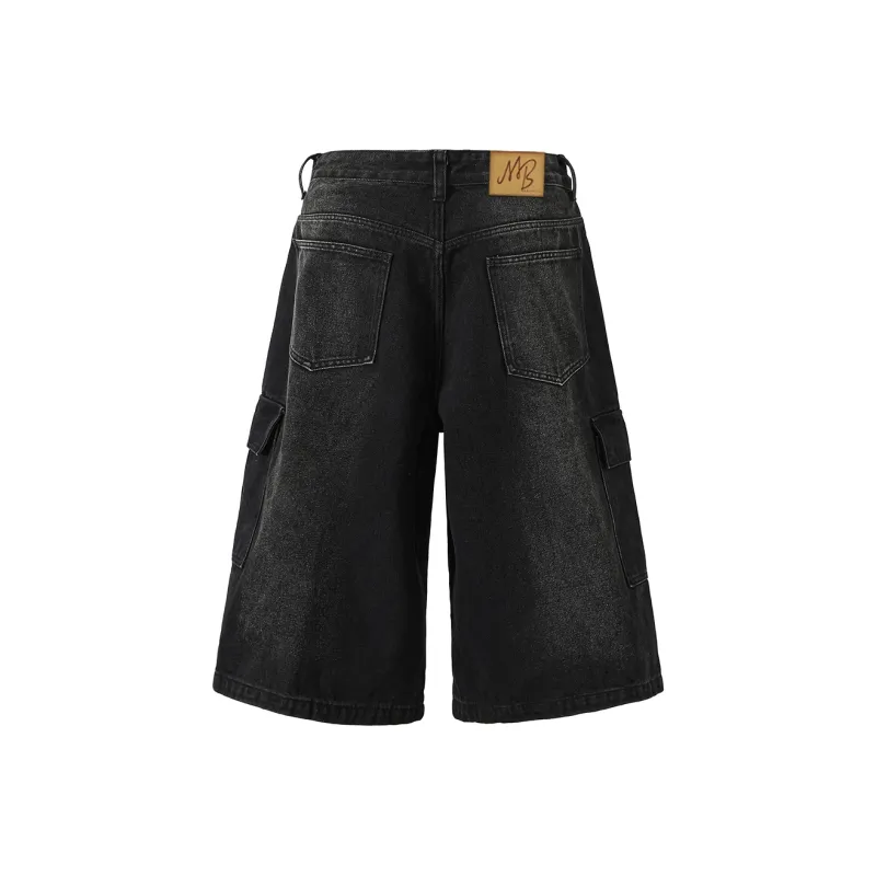 MindBridge Denim Shorts Unisex-6