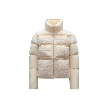 Moncler FW22 Down Jacket Women's Ivory White