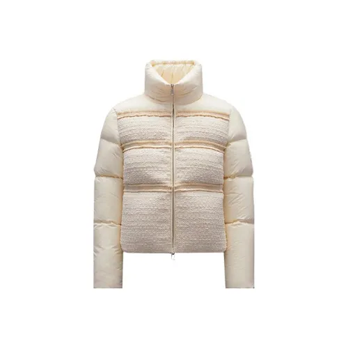 Moncler FW22 Down Jacket Women's Ivory White