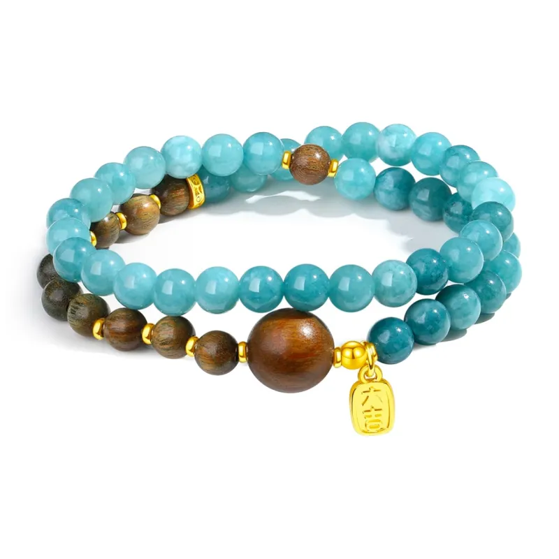 ZKY Chalcedony Jade Bracelets Unisex-0