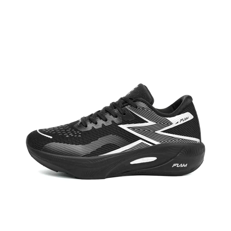 Ncmt Slip Resistant, Abrasion Resistant, Breathable Low Top Carbon Plate Running Shoes Unisex-35