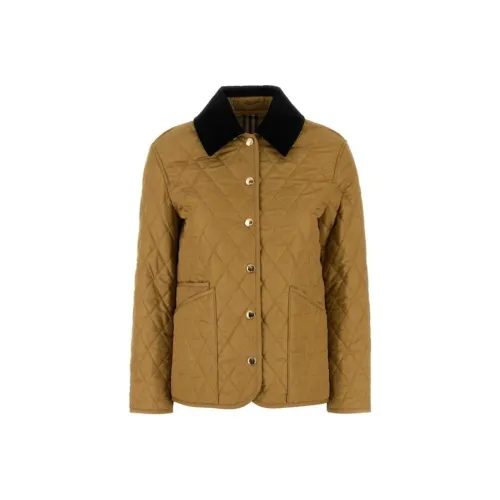 Burberry Long Sleeved Quilted Jacket