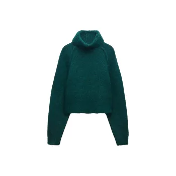 ZARA Knitwear Women's Green