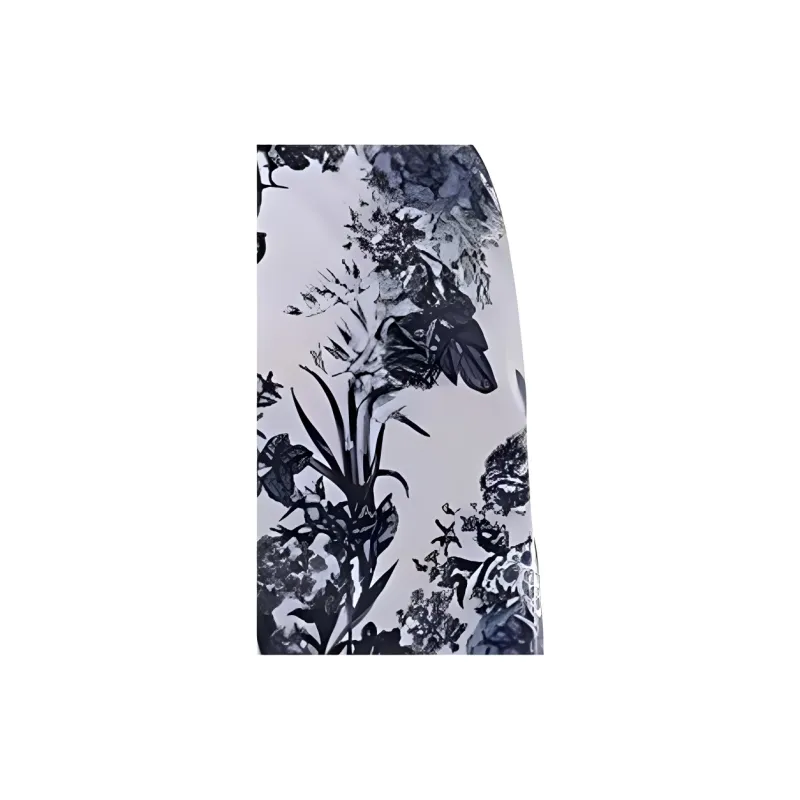 JanSport Cotton Canvas Backpack Medium Size Unisex Blue And White Porcelain Color-4