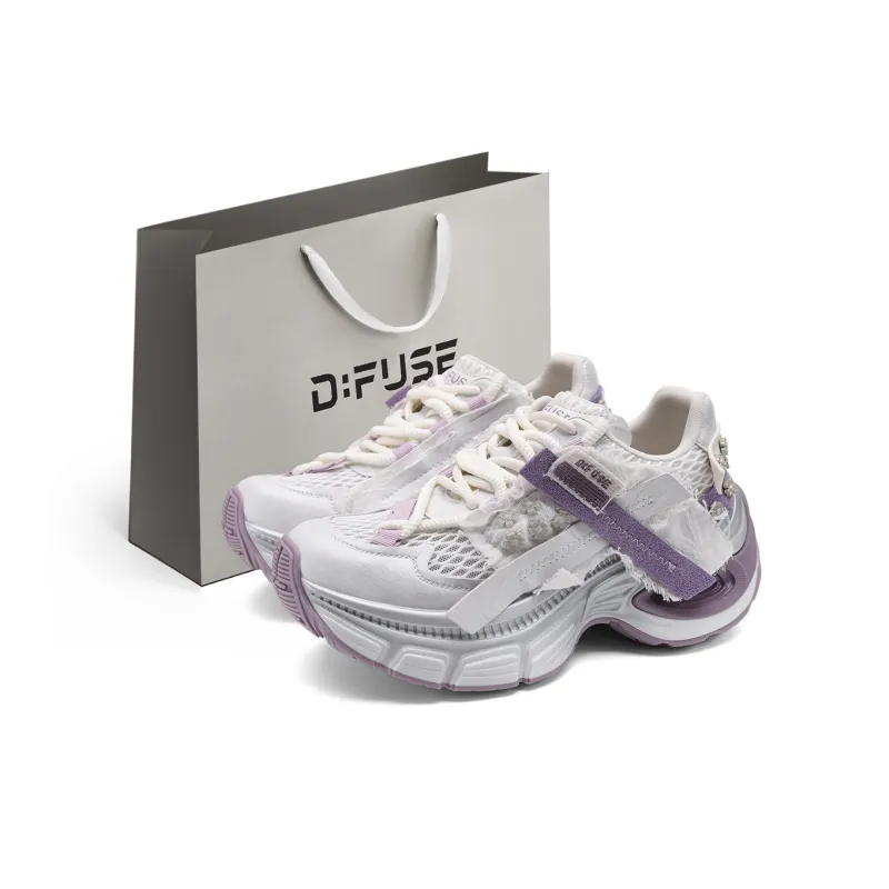 D FUSE SCANDINAVIA Low Top Chunky Sneakers Women's-8
