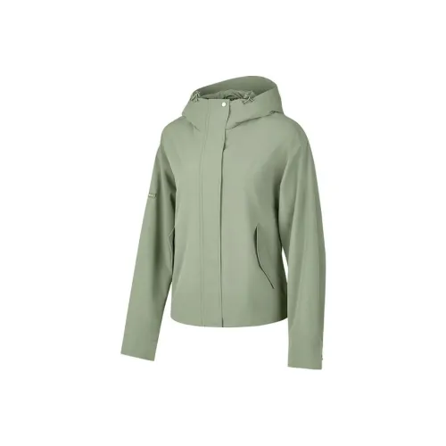 Skechers Yazhuan Series Jackets Coats Women's Hot Basil Gray