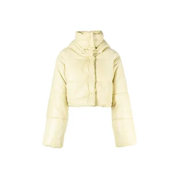 NANUSHKA Aveline Leather Puffer Jacket