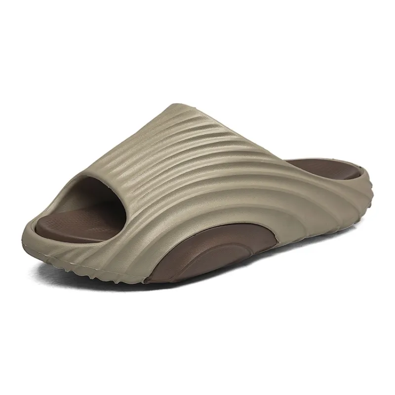BEAR UNION Home Slippers Black Orange-10