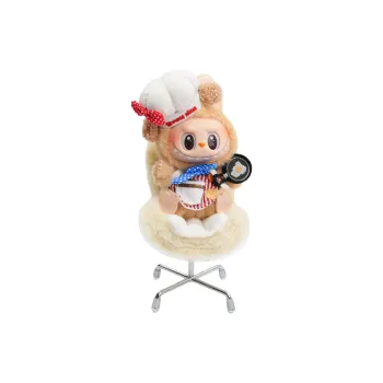 [Dress Up Doll] POP MART THEMONSTERS Chef Hat Hang Tag Box Labubu Vinyl, Sitting Party, Height 15CM