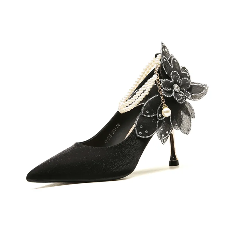 KATHRYN WILSON Slim Heel High Heels 6.5cm Women's-8