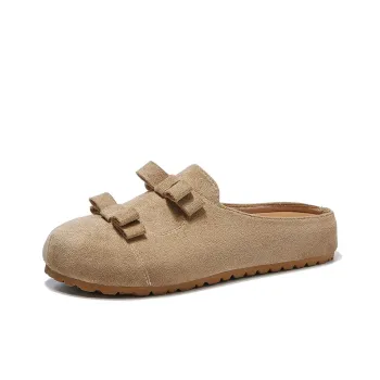 Little Red Man Closed Toe Slippers Women's