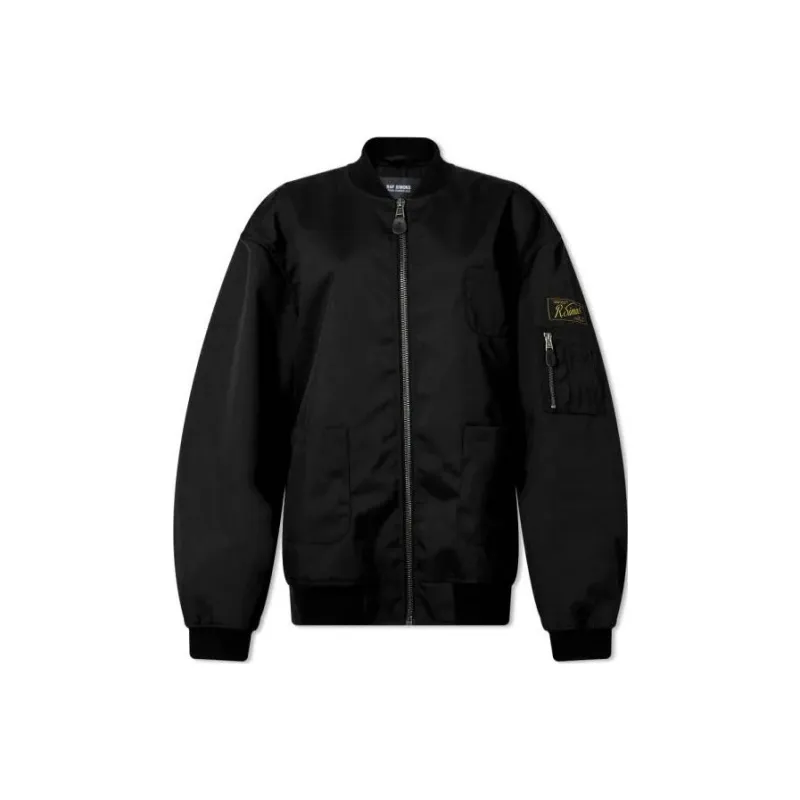 RAF SIMONS School Uniform Bomber Grimcrawler 'Black'-0