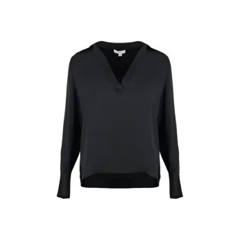 VINCE Silk V neck Blouse