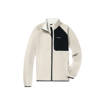 Columbia Titanium Collection Triple Canyon GRID FLEECE FZ Jackets Coats Women's Ecru