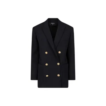 BALMAIN Double Breasted Tailored Blazer