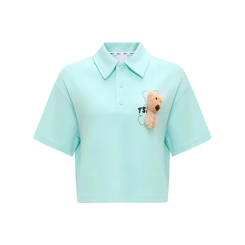 TSMLXLT Polo Shirt Women's Ice Dawn Blue-0