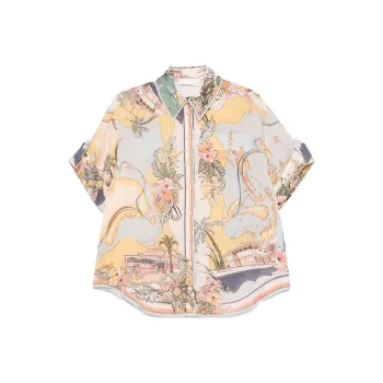 Zimmermann Tallow Relaxed Shirt