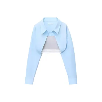 Alexander Wang Cropped Bolero Top