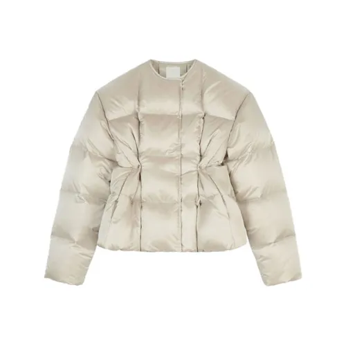 GIVENCHY Down Jacket Women's Pearl Gray