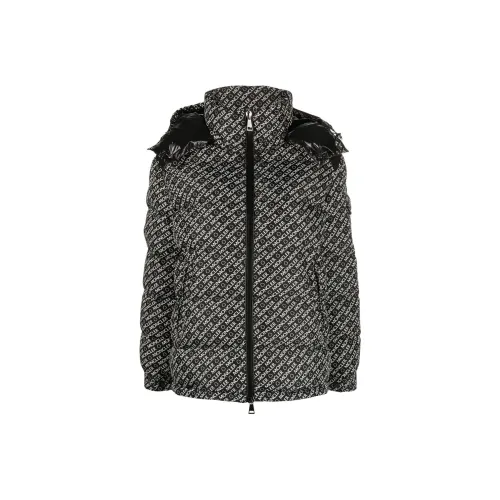 Moncler Logo Pattern Down Jacket