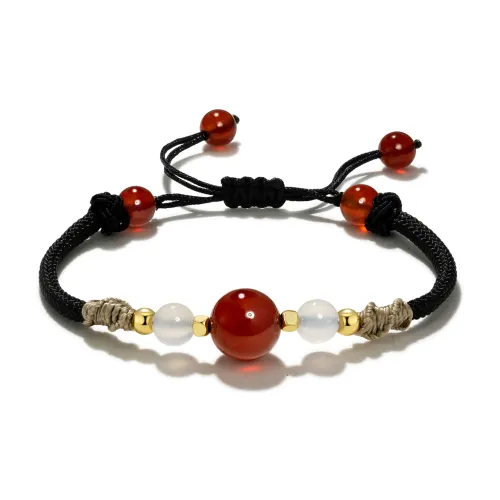 JINGCHENGGOU Natural Agate Bracelets Unisex